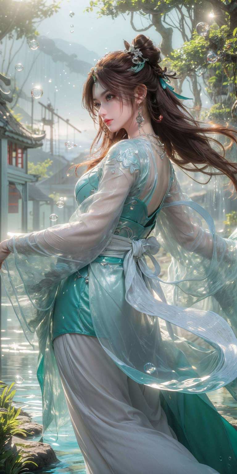 既温馨又梦幻那完美世界中的绝世美女