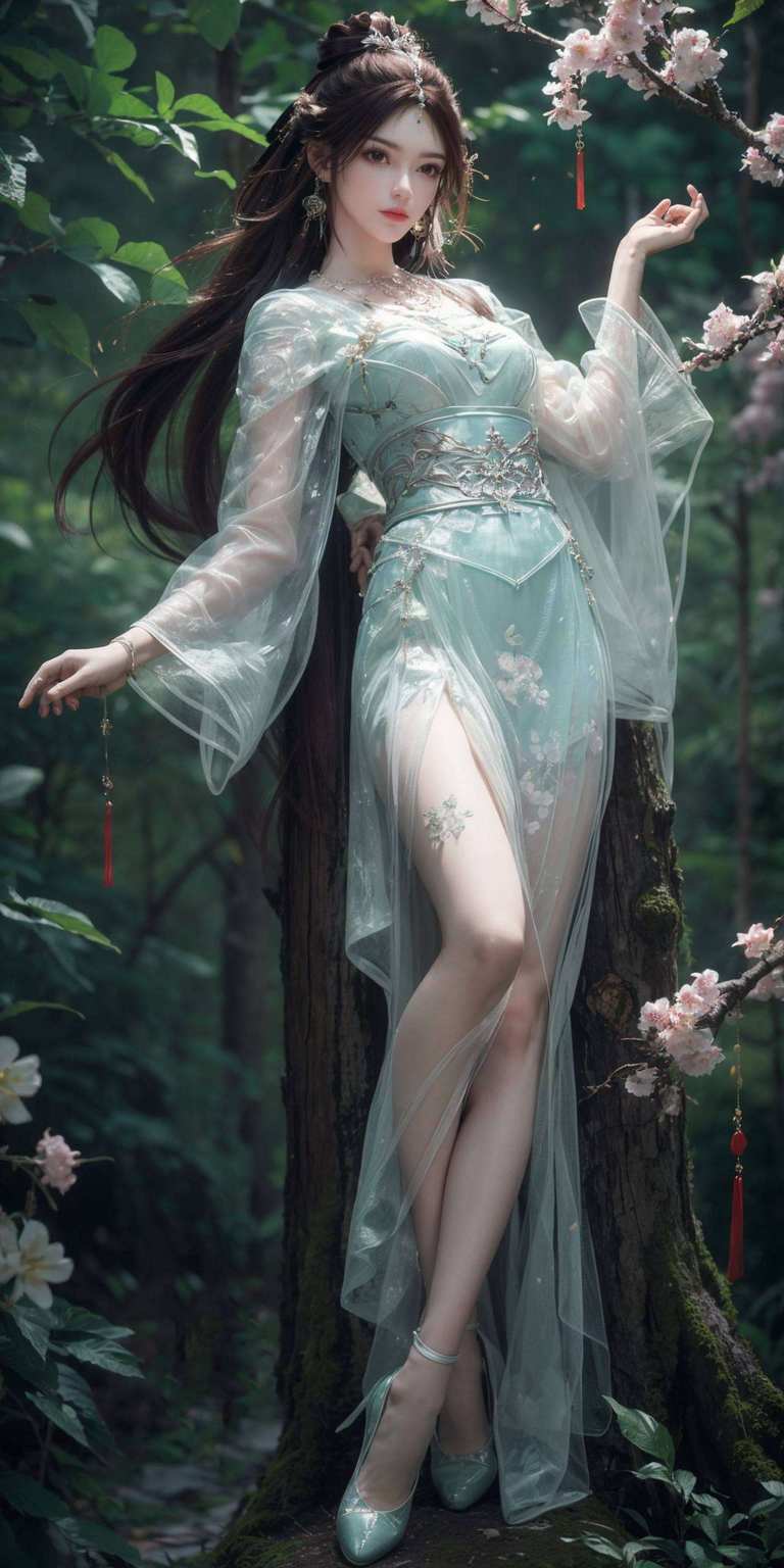 这位国漫美女沉浸在玄幻世界的无尽美好之中