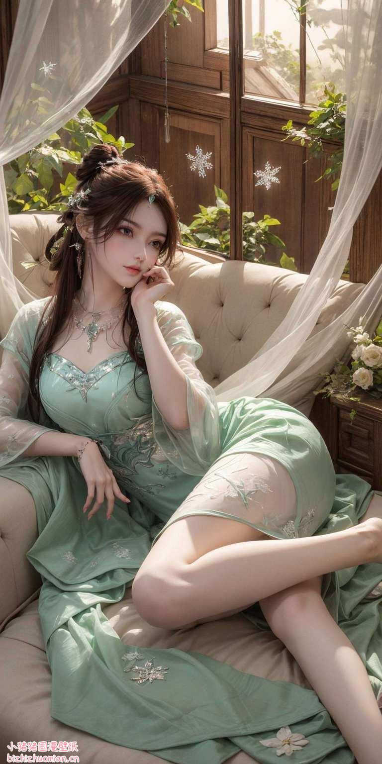 让她的美丽陪伴你每一个工作日想要把国漫界的女神叶倾仙搬上电脑桌面吗？我这儿有一套叶倾仙高清壁纸平板