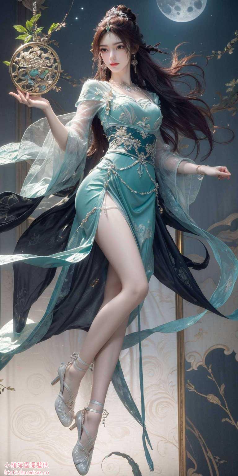 仙姿妍丽国漫女神
