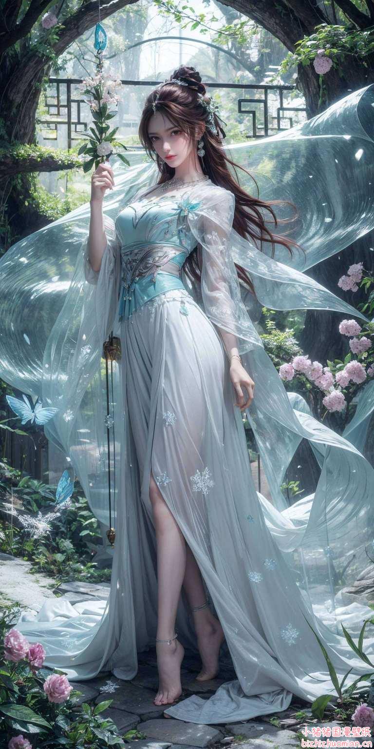 她是完美世界的壁纸如梦似幻