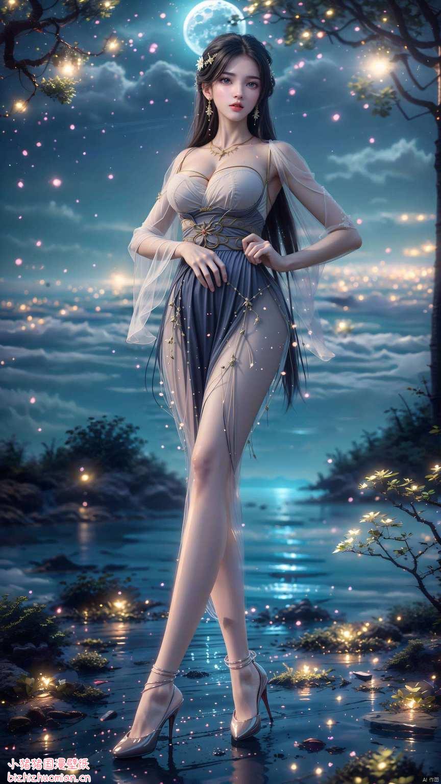 还能让你的电脑瞬间变身完美世界！想象一下屏幕上那皎洁如月的婵儿