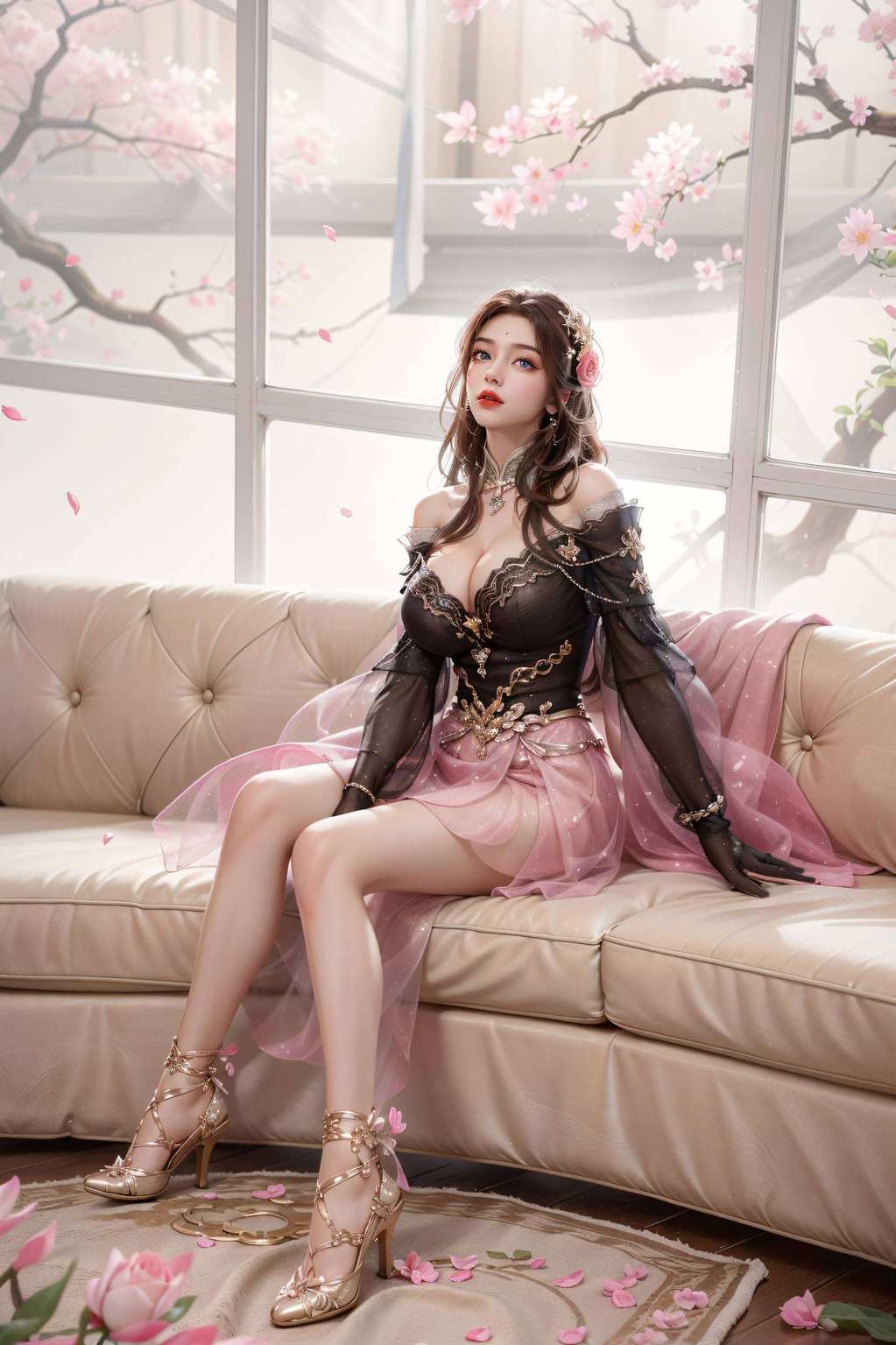 就一眼简直美得让人心花怒放！她不仅是国漫界的女神担当