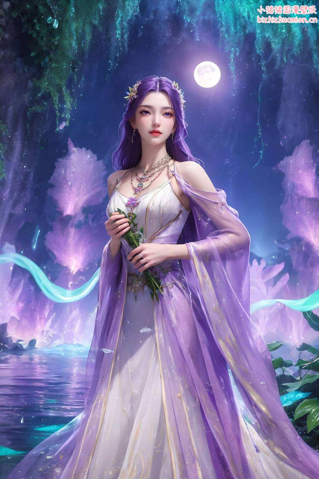女神倩影云曦映屏