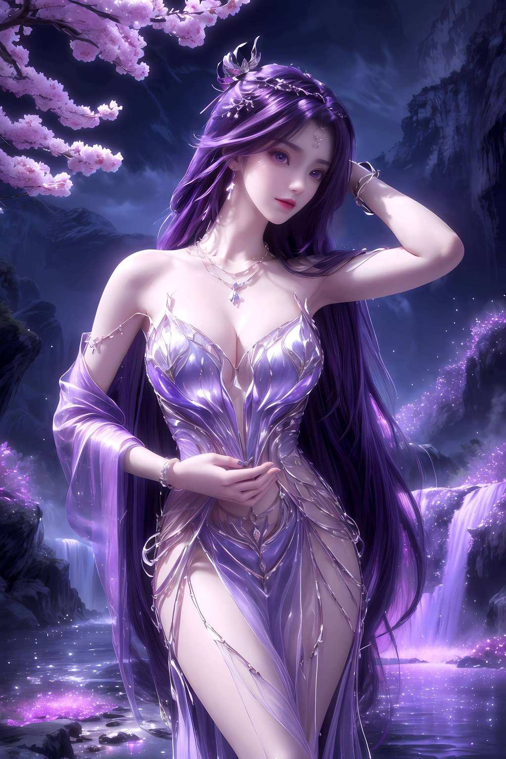 宛如《完美世界》里的仙子她是国漫世界中的一抹清新亮色