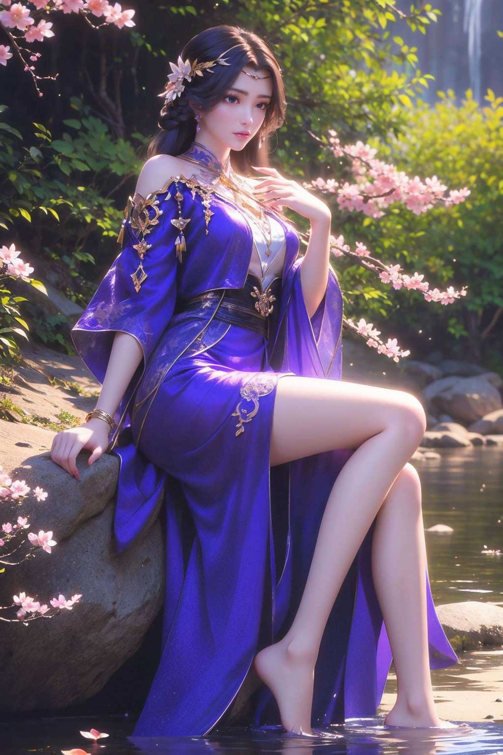 如梦似幻从梦幻眼神到飘逸长发
