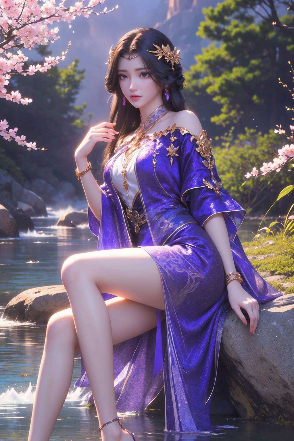 还是玄幻大气的电脑桌面快来感受一下这位国漫美女的魅力吧