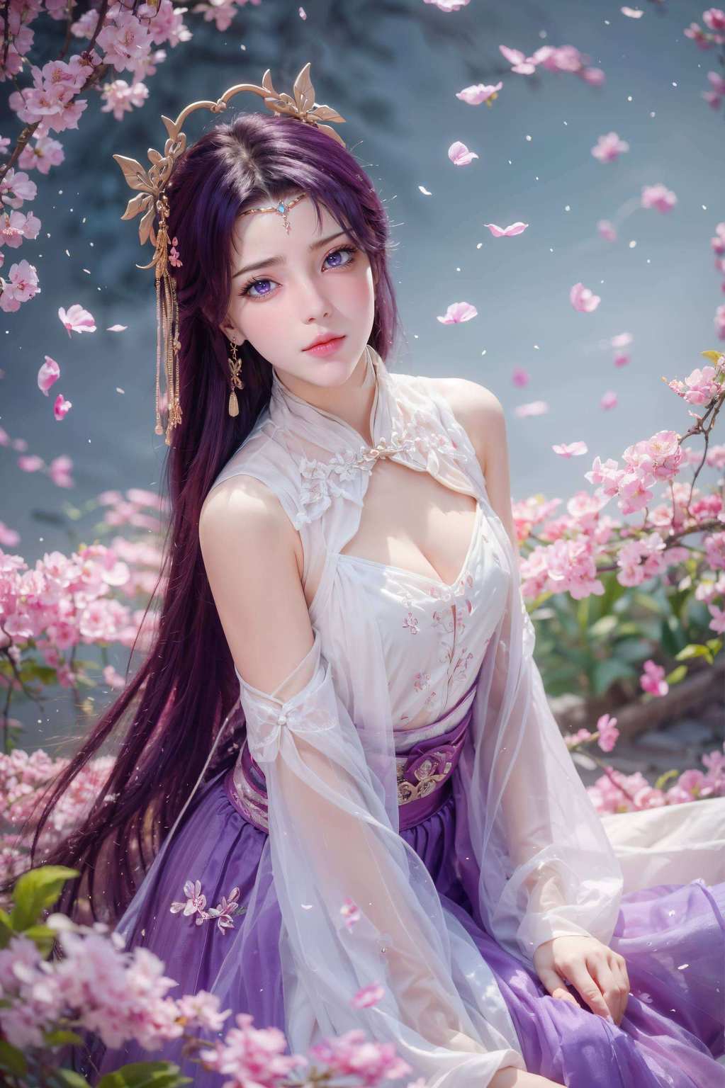 国漫女神的魅力今天给大家带来一款超梦幻的壁纸