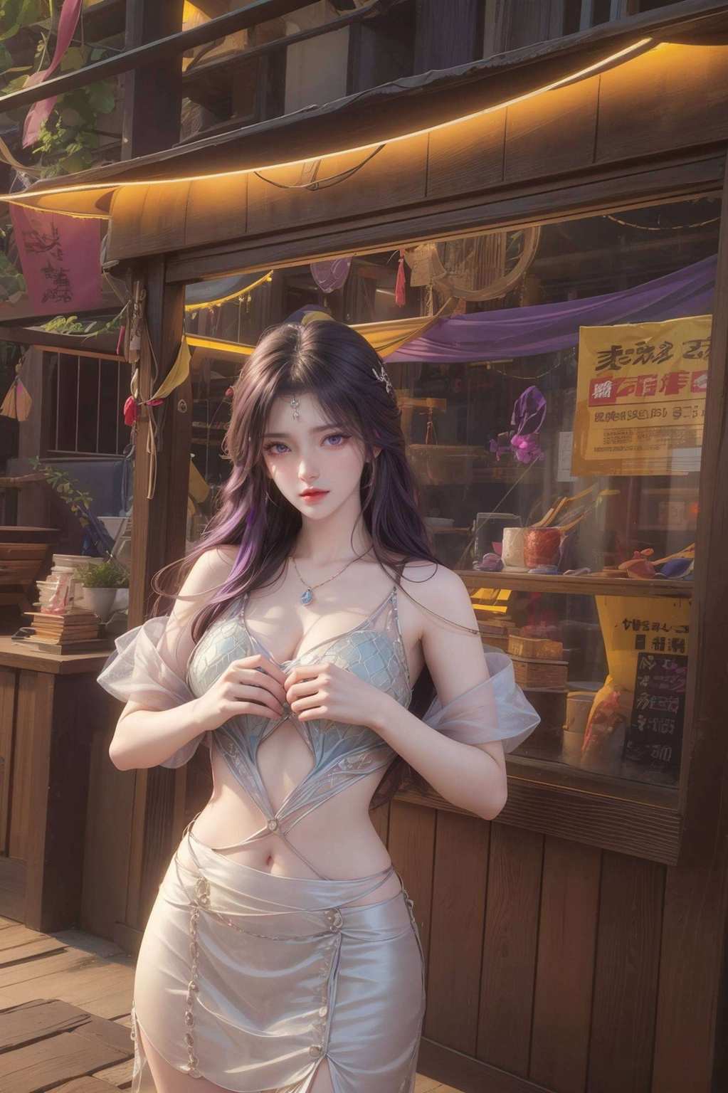 一览无余云曦映屏