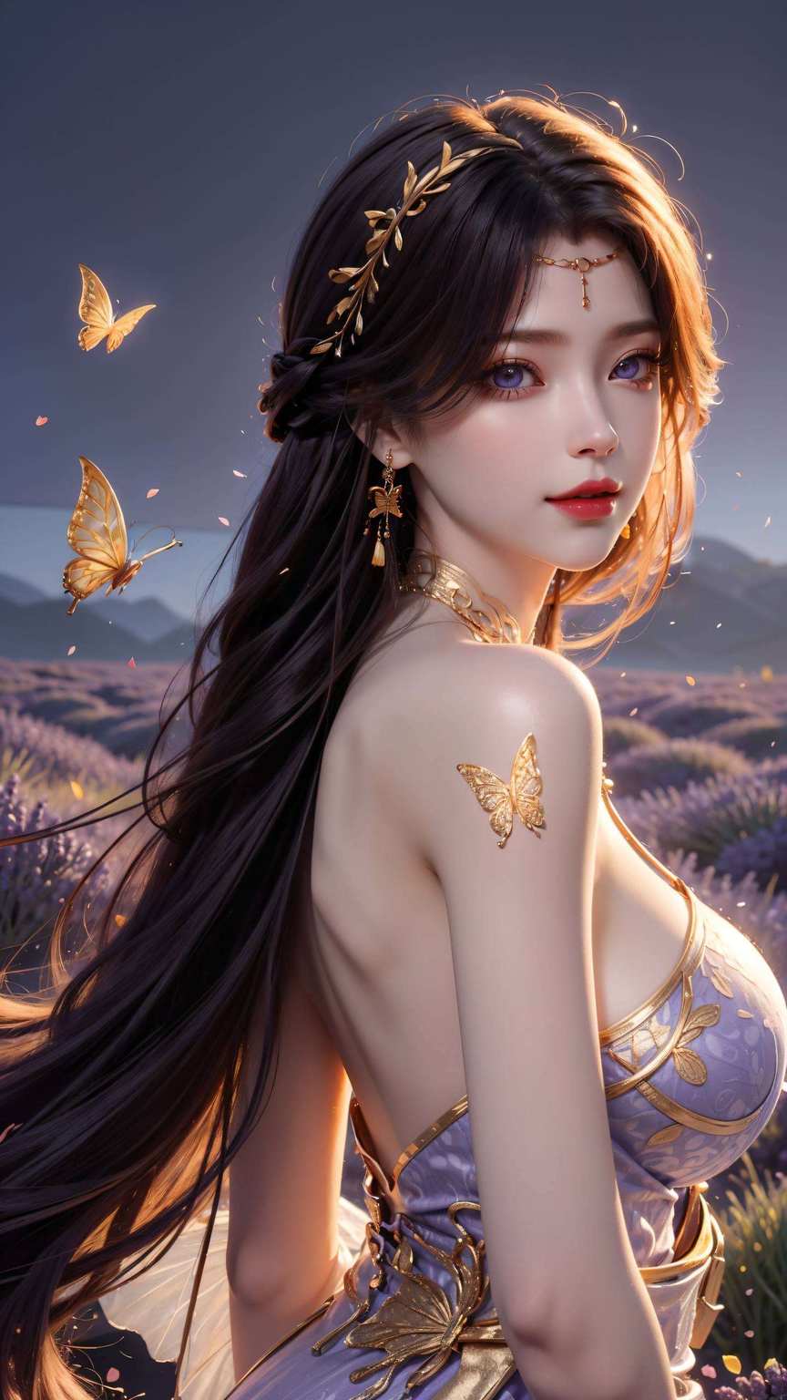 如同夜空中最亮的星是国漫中翩翩起舞的女神