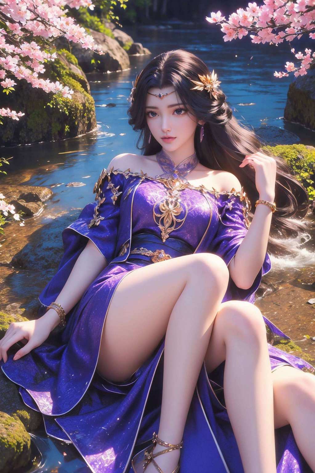 在这玄幻的国度里让无数动漫美女黯然失色