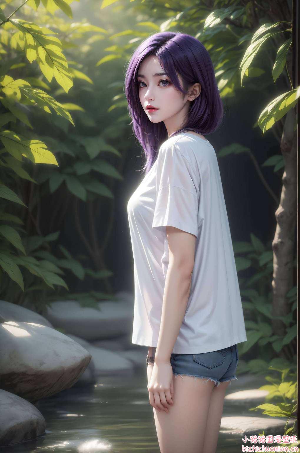 无论是灵动飘逸的国漫美女嘿