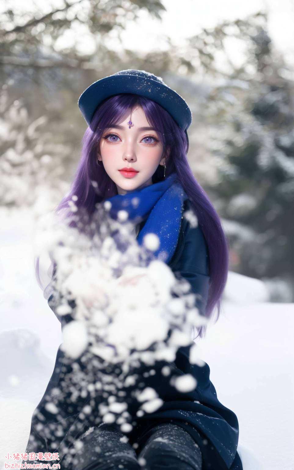 让这位国漫美女成为你电脑桌面的独特风景她如一朵盛开在完美世界中的粉色花朵