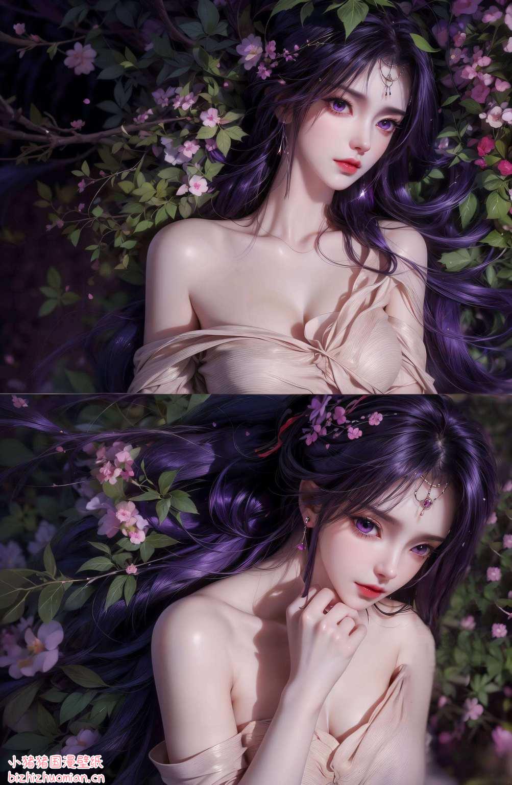 各位壁纸控们是不是让你的电脑桌面瞬间变身粉色梦幻王国？国漫女神非她莫属