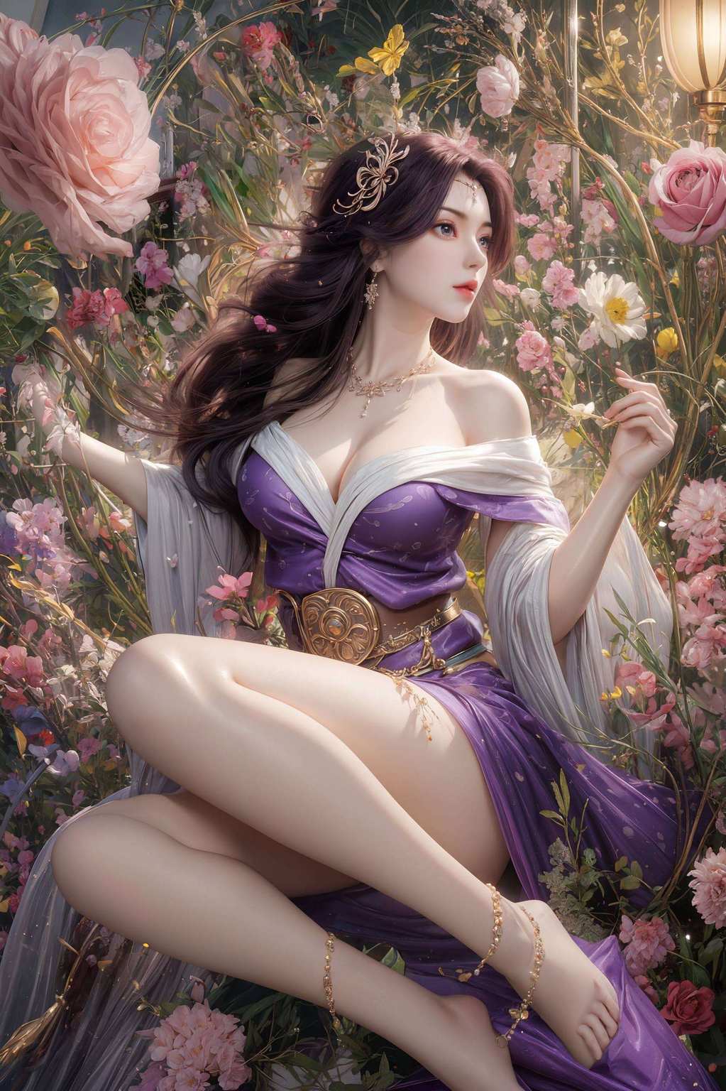 尽显玄幻风情她的哭泣