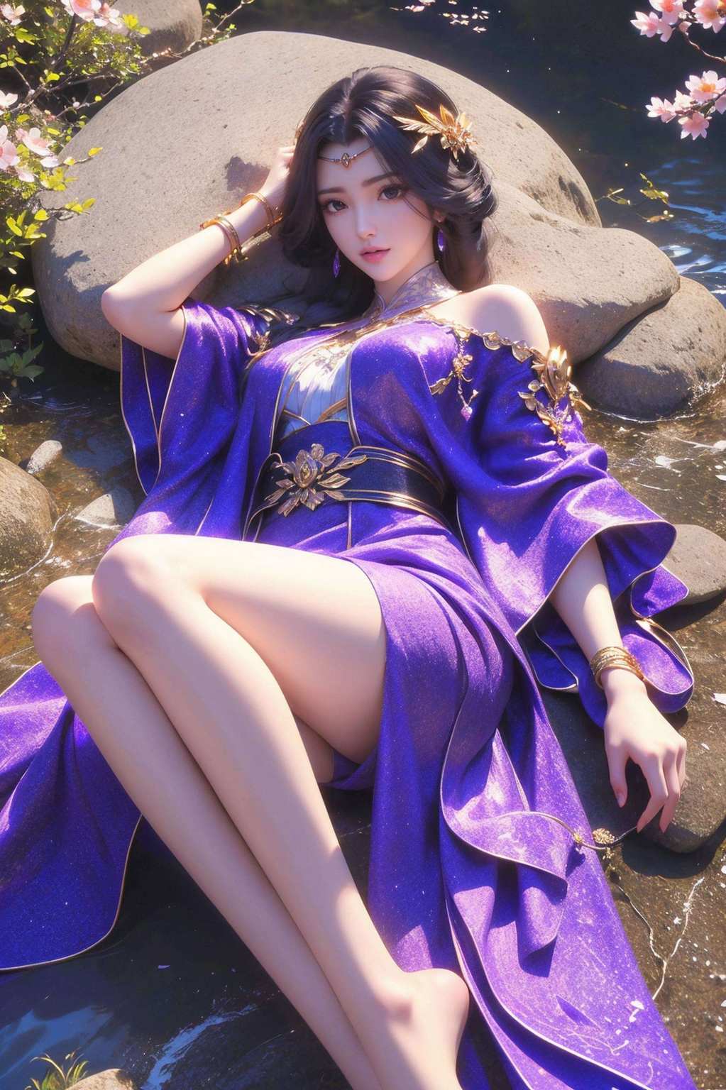 云曦仙子齐聚一身