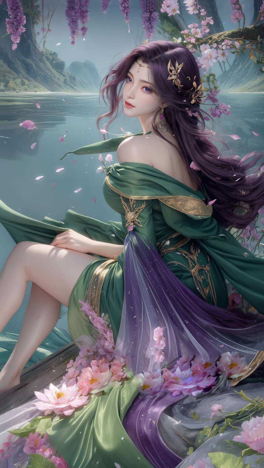 美不胜收壁纸间透玄幻之意
