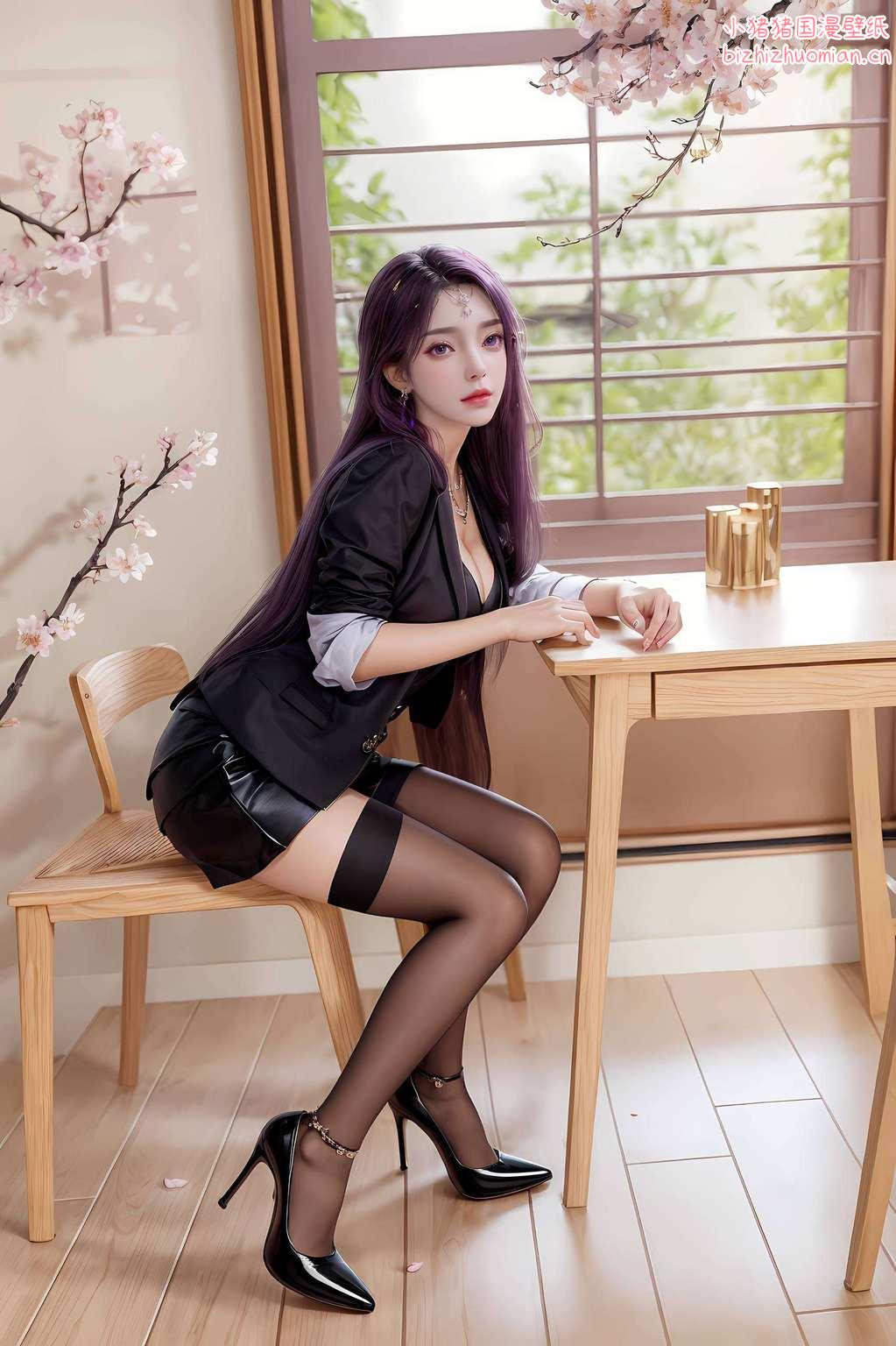 在这粉色的梦幻空间里都是对动漫女神无尽的赞歌