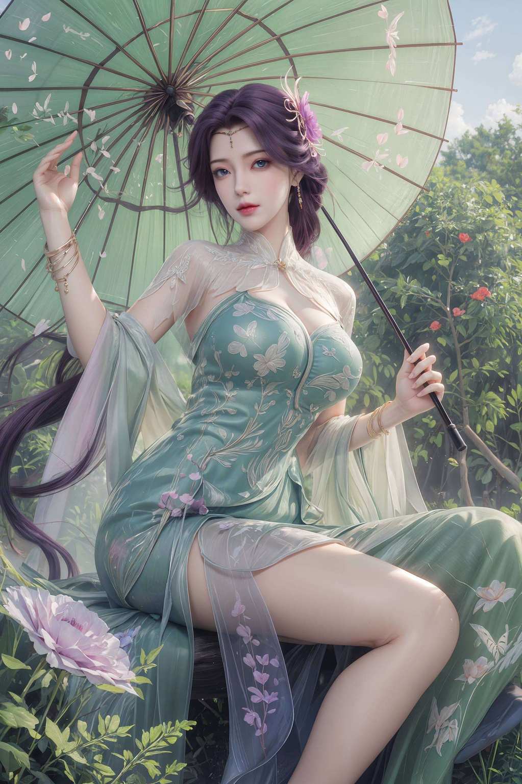 她化作一抹温柔的风景她是完美世界的壁纸