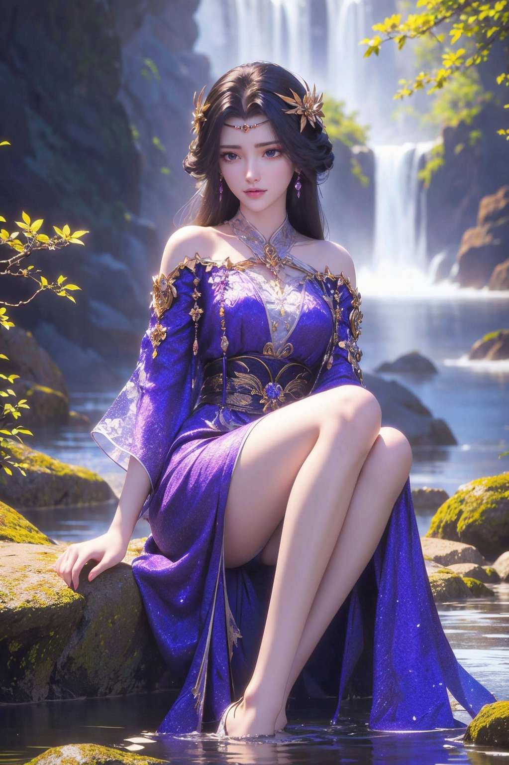 女神泪洒键盘间动漫神韵