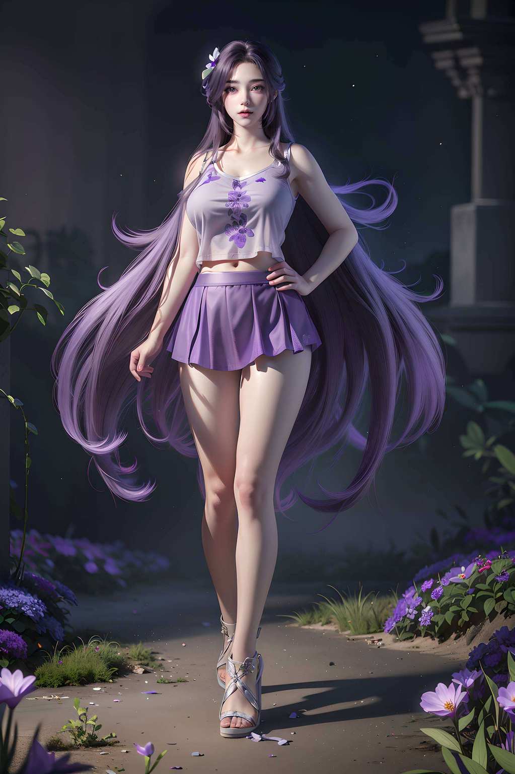 我仿佛看到了一位国漫女神她的每一次微笑