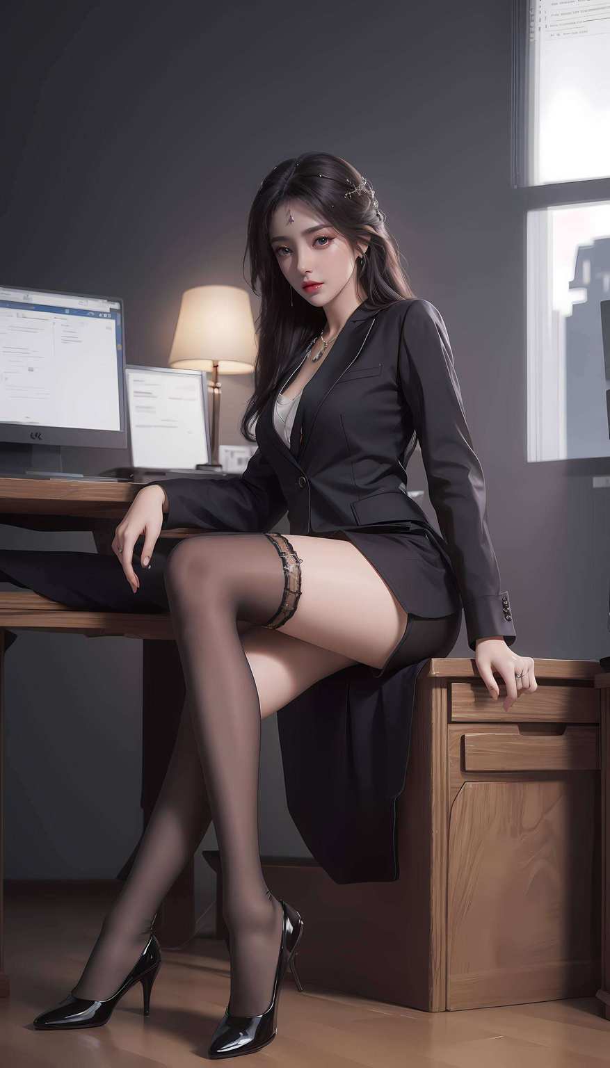 在完美世界的玄幻背景中今天我给你们带来了云曦壁纸的免费大礼包！🎁 这位国漫界的女神