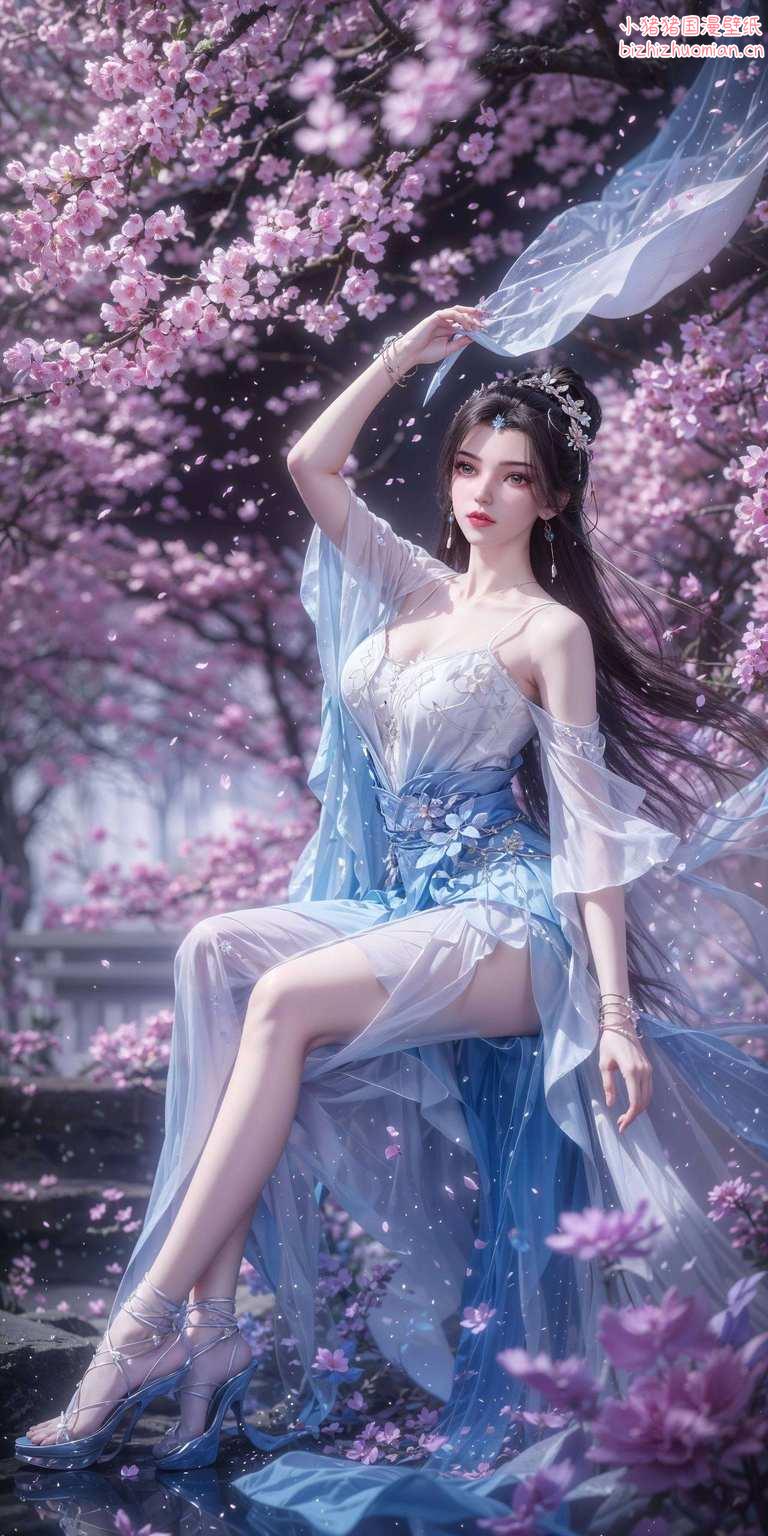 尽显其中壁上绘其婉约之姿