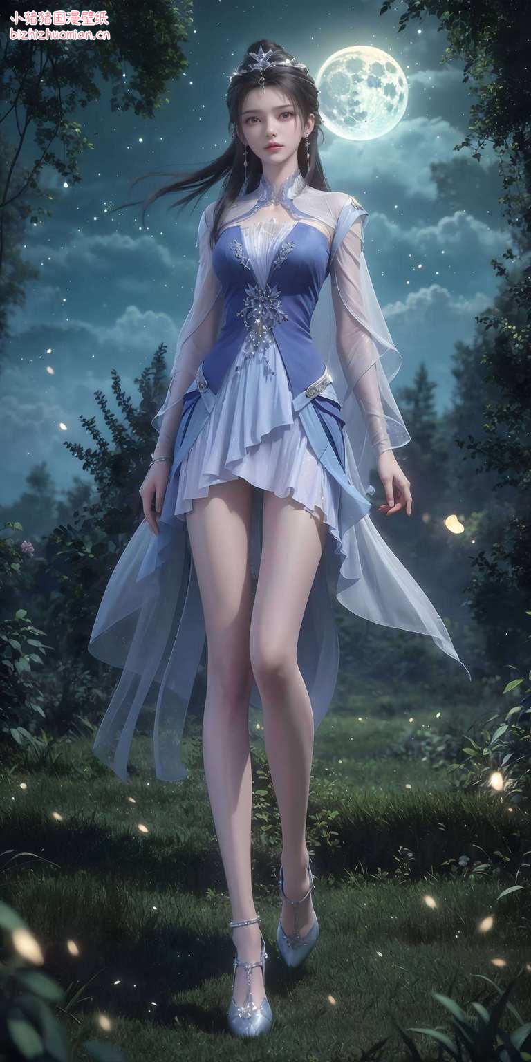 映照玄幻世界动漫女神