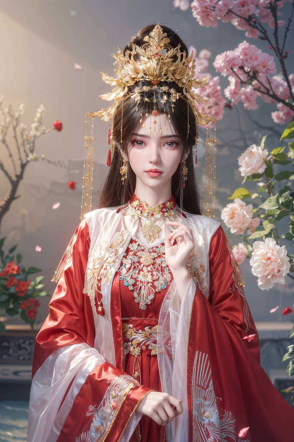 在粉色的梦幻世界中是心灵的慰藉