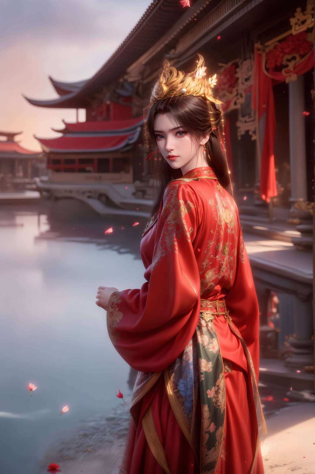 我们的国漫女神李慕婉就自带粉色滤镜让你的电脑也变成仙逆里的粉色仙境哦！