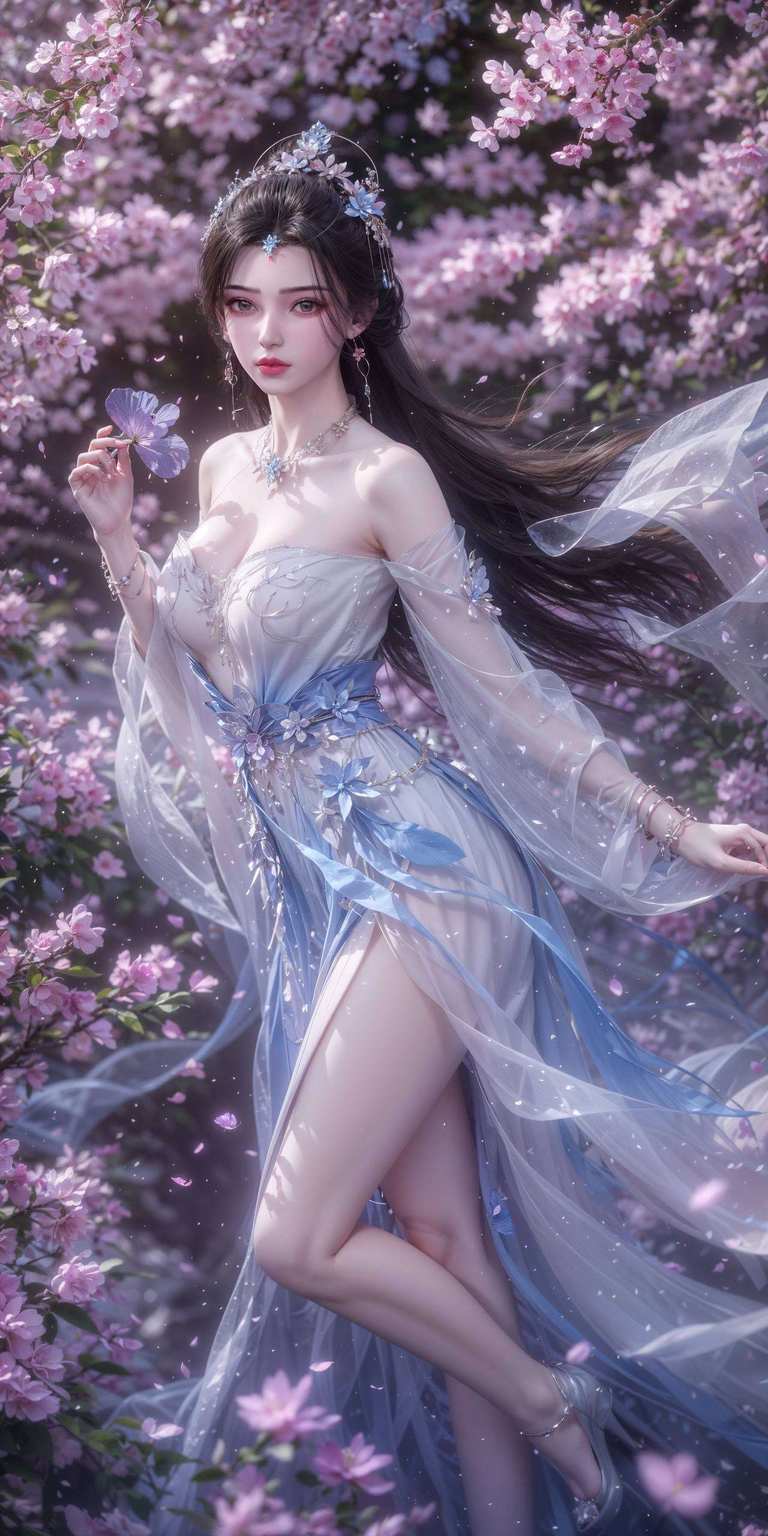 那高清壁纸上的白色身影李慕婉那如仙子般的倩影