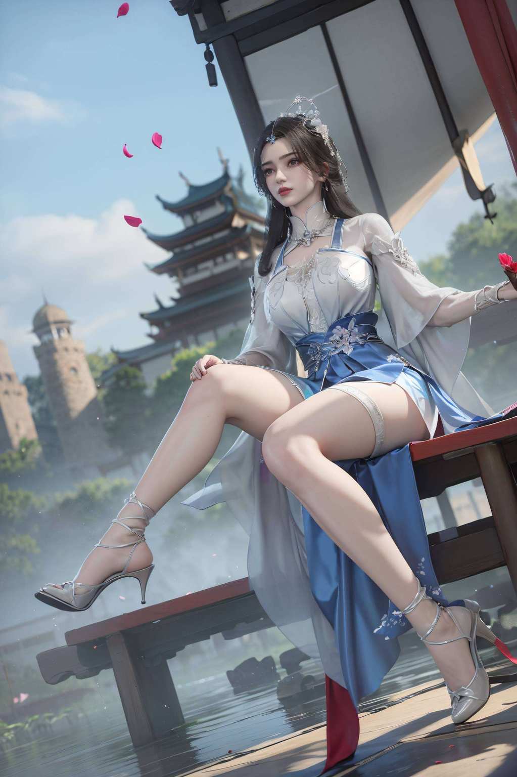 李慕婉4K高清壁纸就像是从仙逆中走出的国漫女神贴在电脑上