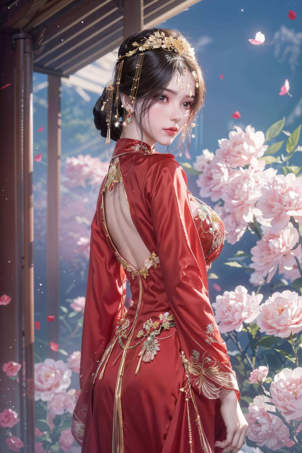 都是对美好人生的赞叹李慕婉那如仙子般的身影