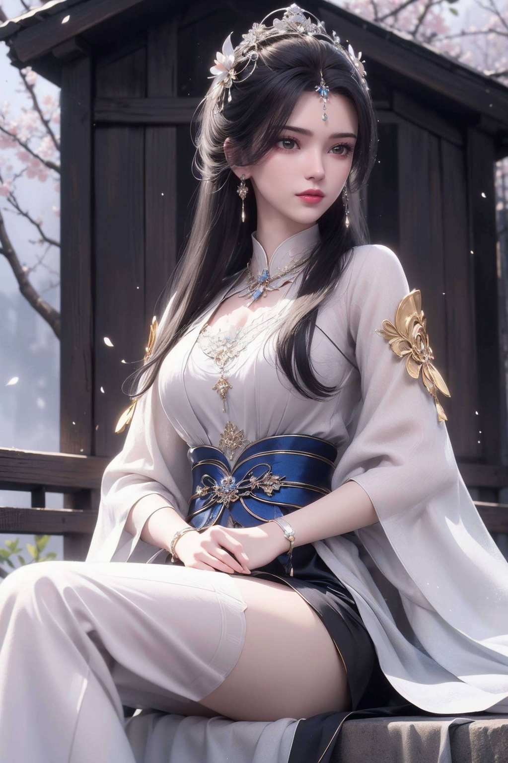 哪个国漫美女不想成为你的手机壁纸呢？李慕婉那仙气飘飘的样子嘻嘻