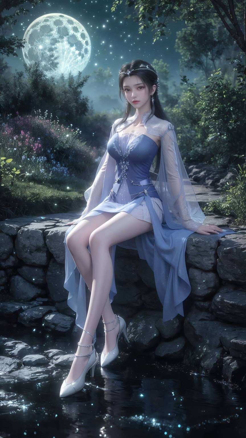这国漫美女可是我的心头好她那仙逆般的气质