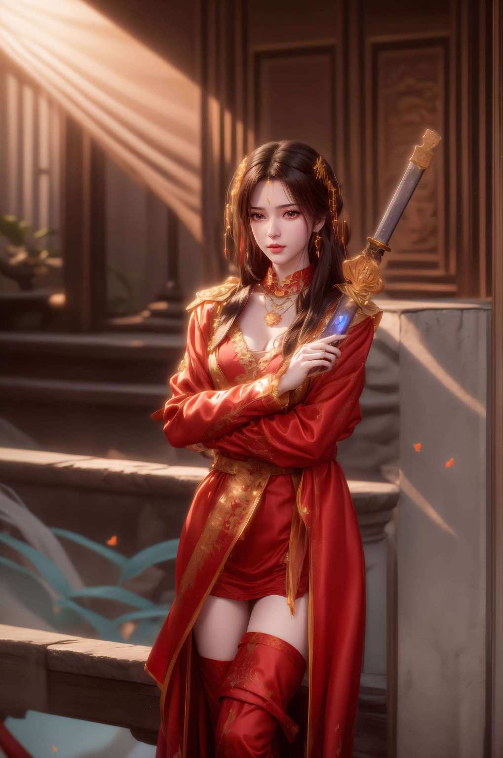 尽显电脑壁纸之中李慕婉仙颜映壁