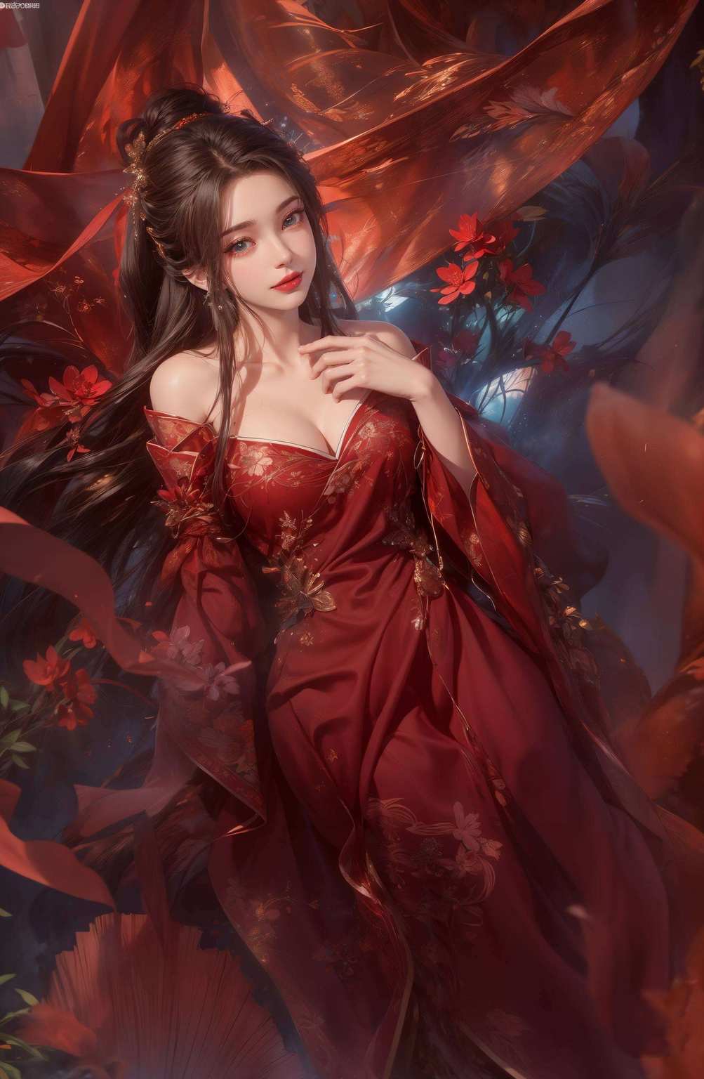 把这位国漫美女设置为你的电脑壁纸更是仙逆中的灵魂人物