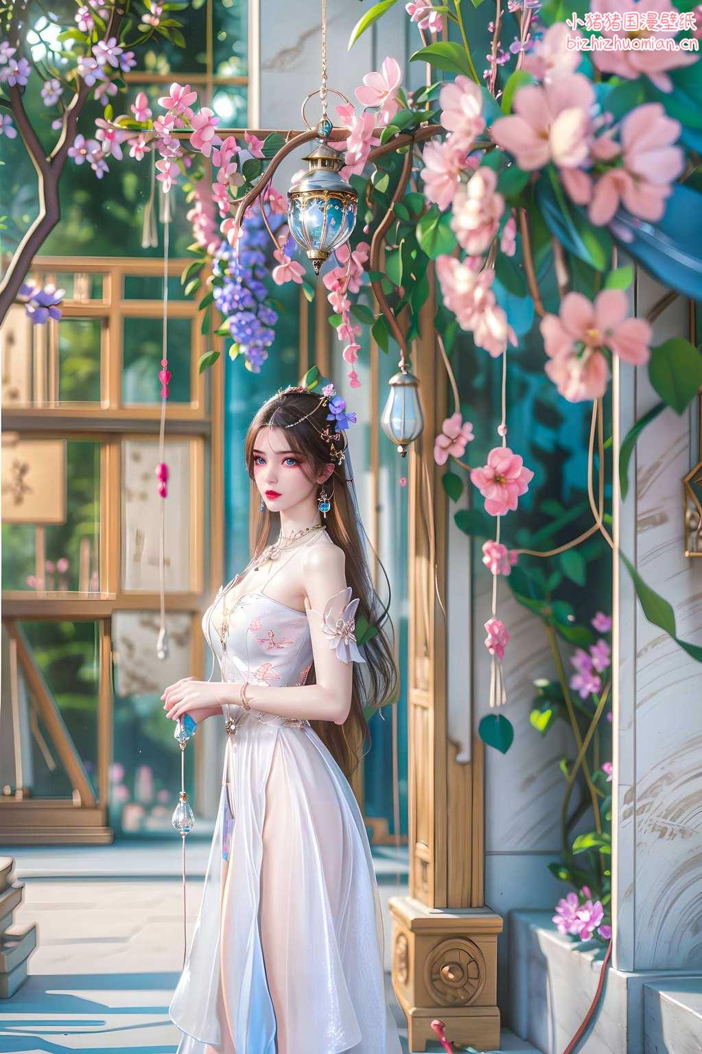 宛如一幅幅绚烂的画卷仿佛诉说着国漫女神的独特韵味
