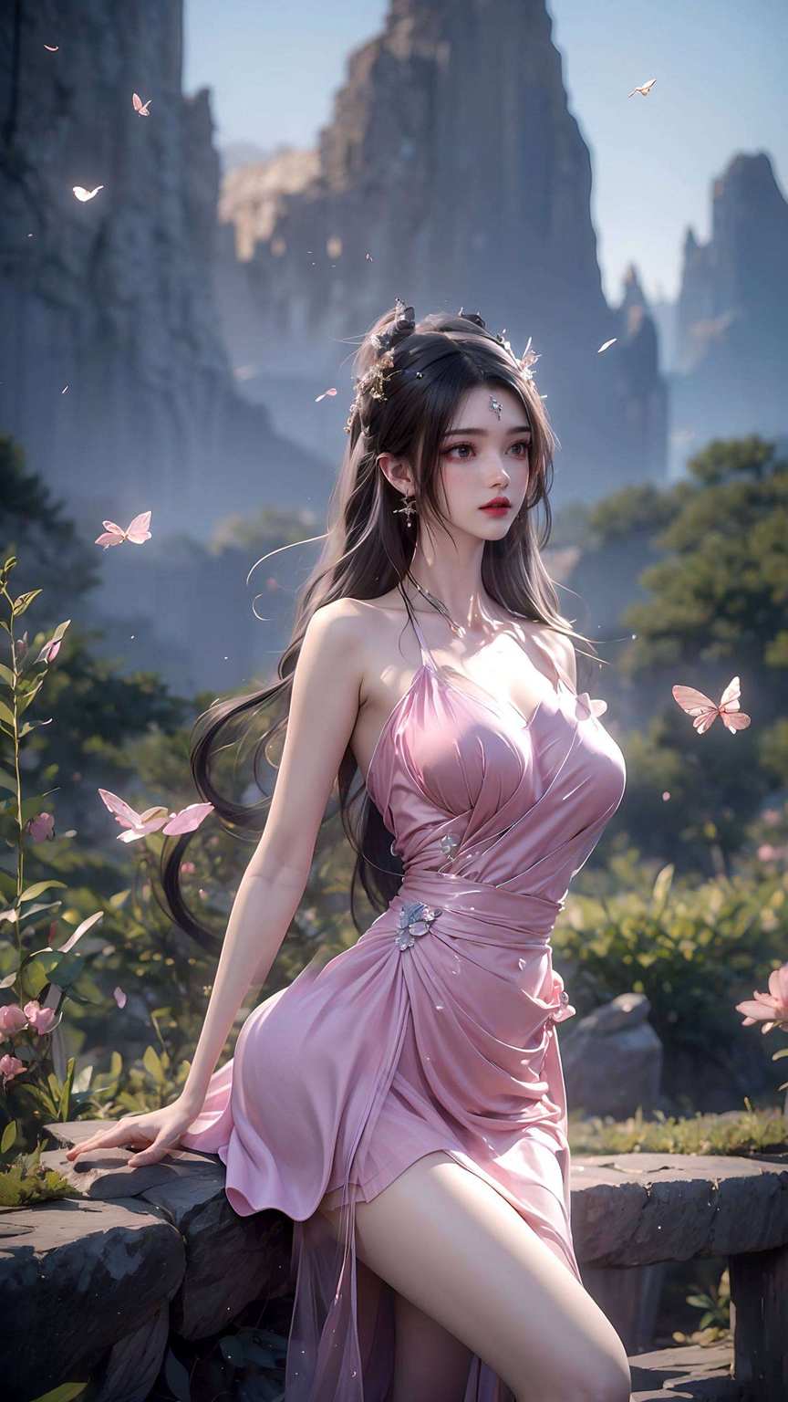 感受着那一份独特的温柔与神秘她的每一次微笑