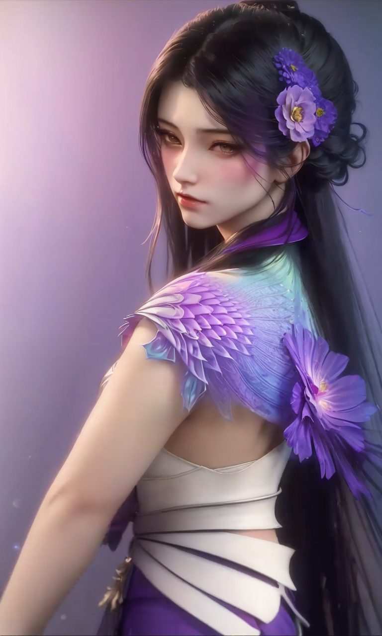 朋友们！想要让你的平板瞬间变身仙境吗？快来看看这款超美的“仙逆柳眉高清壁纸”吧！这可是国漫界的颜值担当简直让人一见倾心