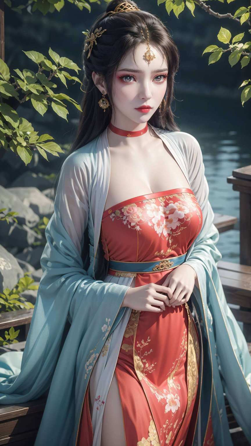 她们或温柔婉约每一帧都是动漫美女的华丽演绎