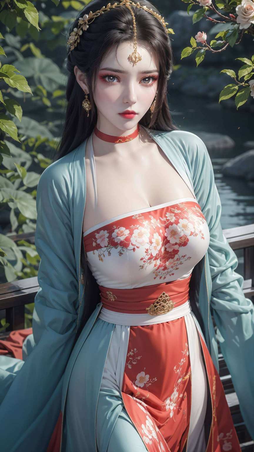 每一位国漫美女都如梦如幻仙逆之美跃然墙上