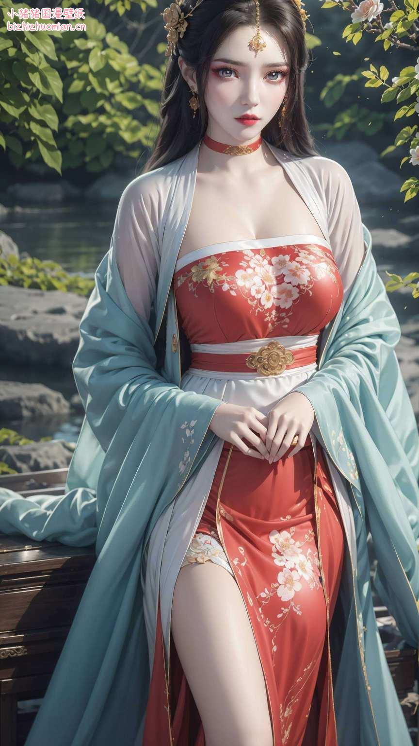想看看哪位国漫女神藏在了那层面纱后面？也许她是墨云中的隐世高人这可真是神秘与美丽的完美融合