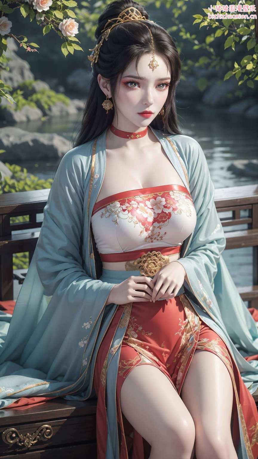 墨云飘渺间如同国漫的瑰宝