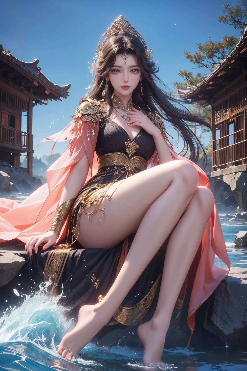 不仅仙逆世界里美得冒泡谁看谁知道~