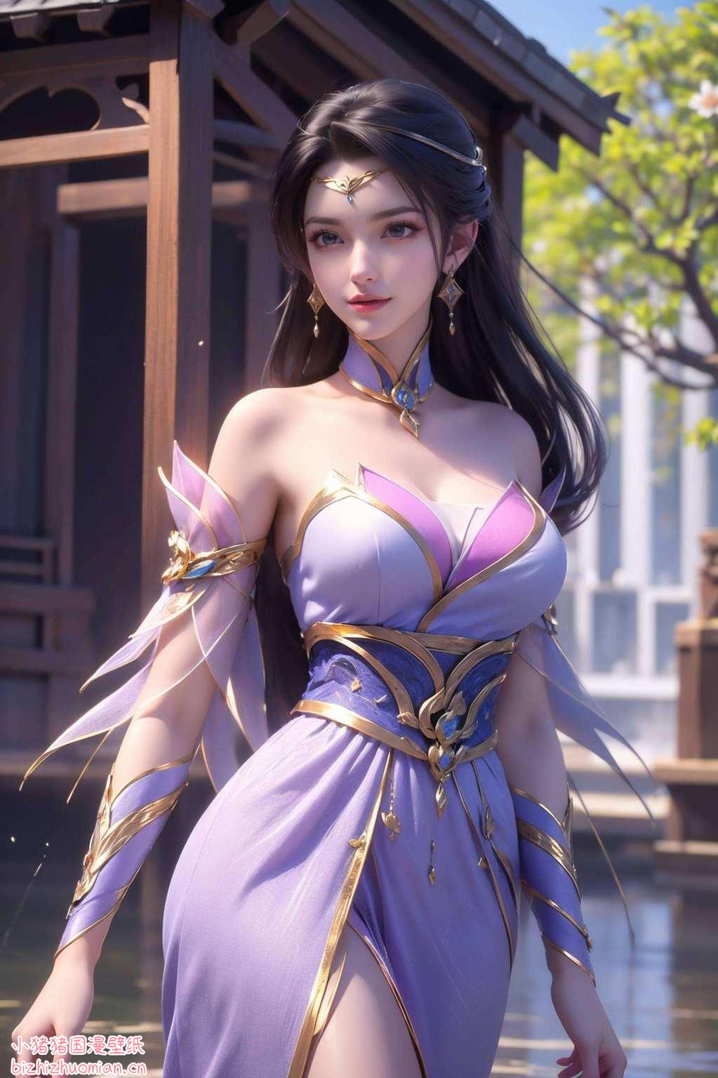 成为了无数国漫粉丝心中的女神她或优雅或灵动