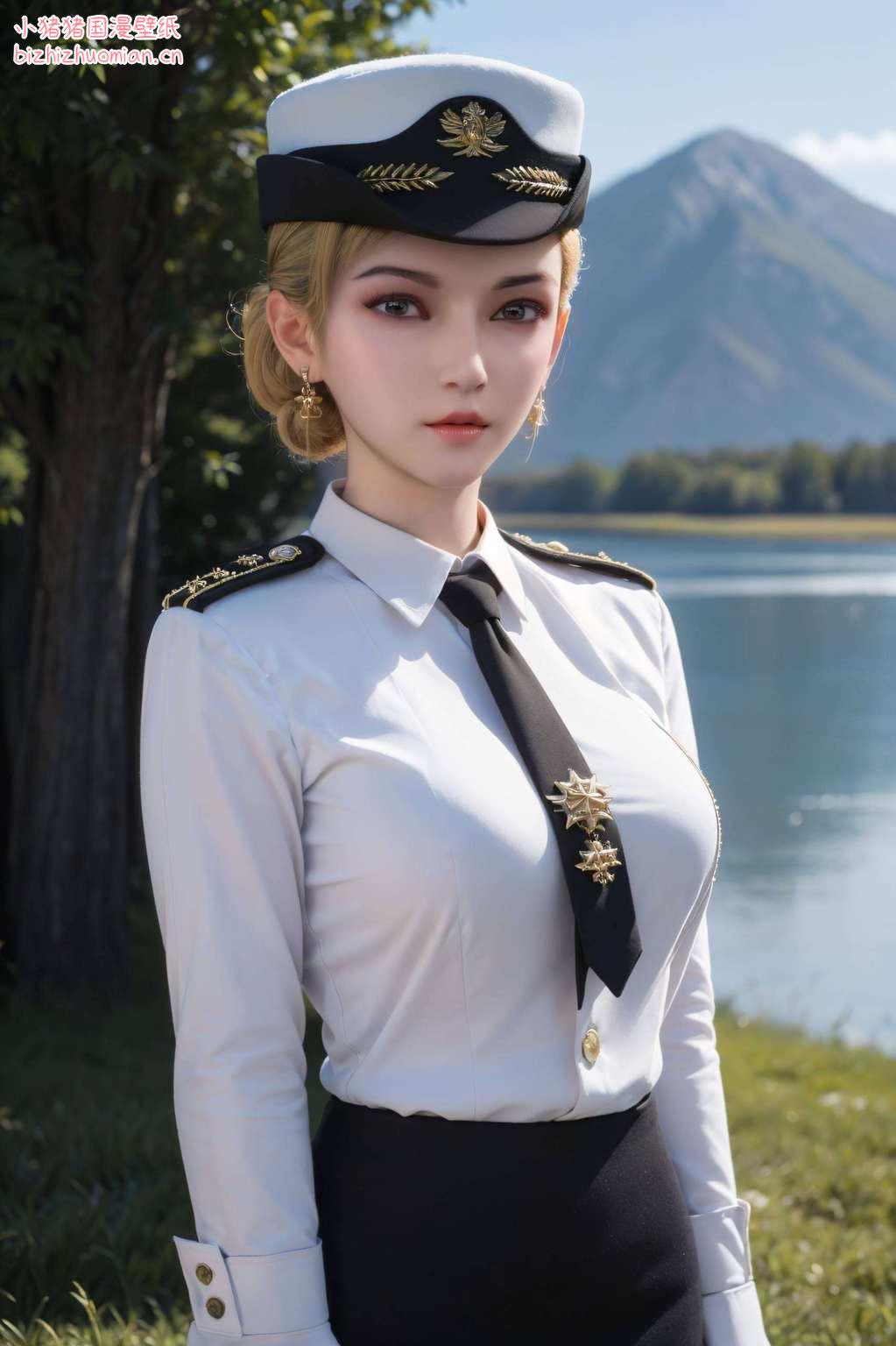 就是这款国漫女神级别的ai素材动漫美女一机在手