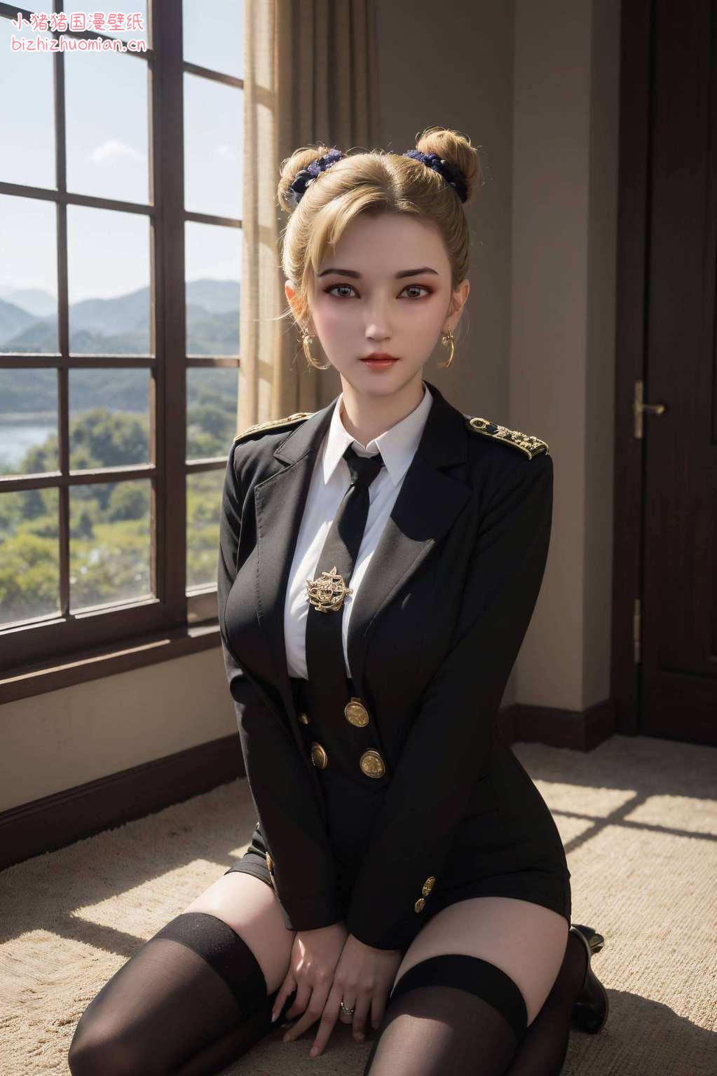 而在雄兵连的阵列中她都以全新的姿态诠释着女性的柔美与力量