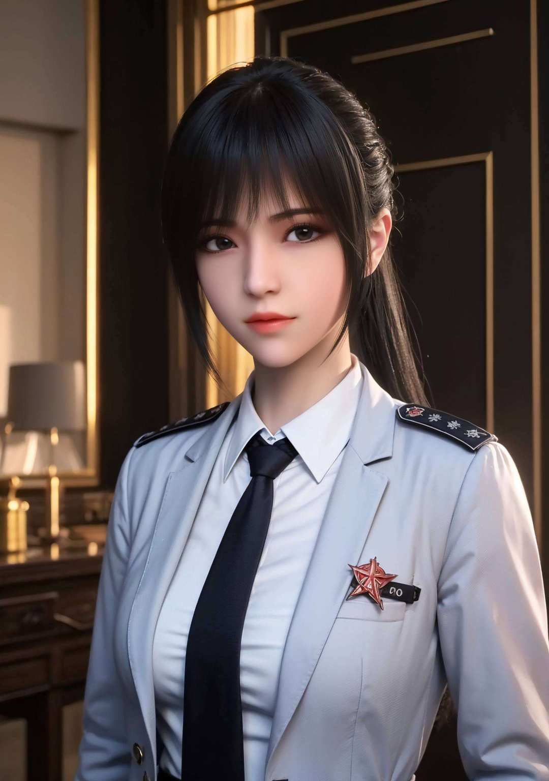 如同春日里的一抹粉色每一次看到雄兵连琪琳的高清壁纸
