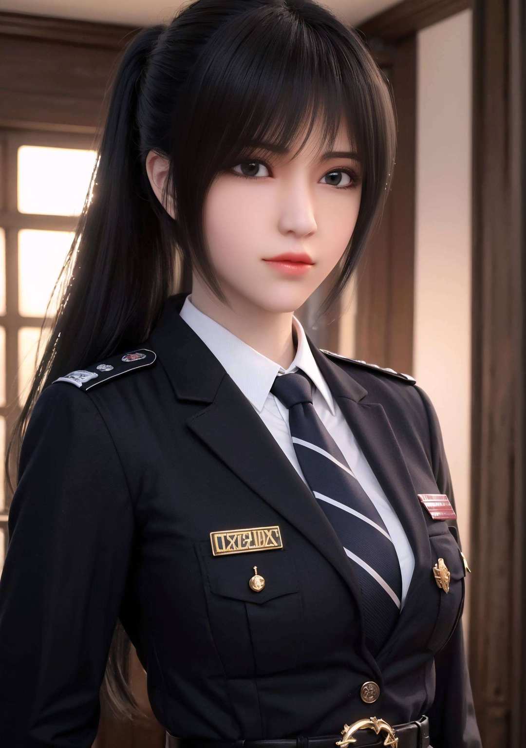 是电脑屏幕上的国漫女神风采琪琳那双炯炯有神的眼睛